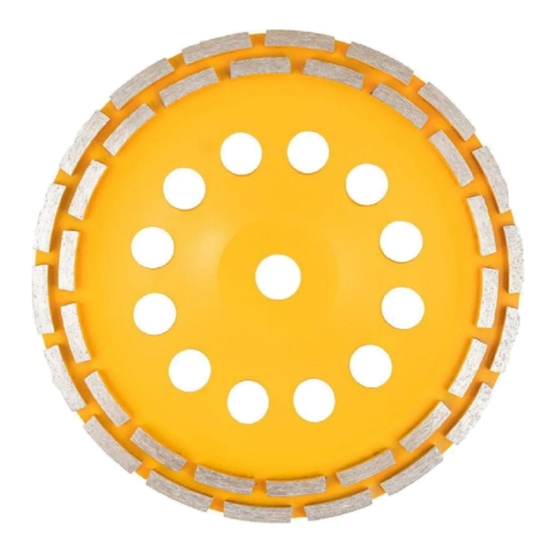 Чашка алмазная зачистная Вихрь 230 мм, двухрядная Чашка алмазная зачистная Вихрь 230 мм, двухрядная