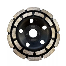 Чашка алмазная двухрядная Адель Инструмент d125*22,2 Чашка алмазная двухрядная Адель Инструмент d125*22,2