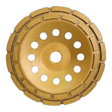 Алмазная чашка по бетону 180мм SEGMENT ТИТАН (желтая) Алмазная чашка по бетону 180мм SEGMENT ТИТАН (желтая)