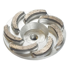 Алмазная чашка алюминиевая по граниту Ниборит 100 мм х М14, средняя шлифовка Алмазная чашка алюминиевая по граниту Ниборит 100 мм х М14, средняя шлифовка