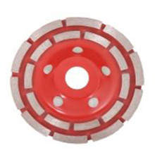 Алмазная чашка GermaFlex двойной сегмент ф150х22 для камня, бетона Алмазная чашка GermaFlex двойной сегмент ф150х22 для камня, бетона