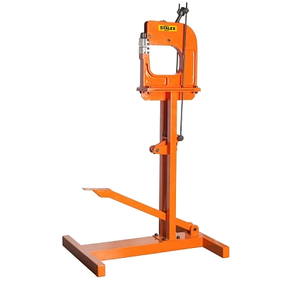 Шринкер Stalex SS-16F, 1,5 мм, зев 208 мм, 29 кг., с ножным приводом на подставке Шринкер Stalex SS-16F, 1,5 мм, зев 208 мм, 29 кг., с ножным приводом на подставке