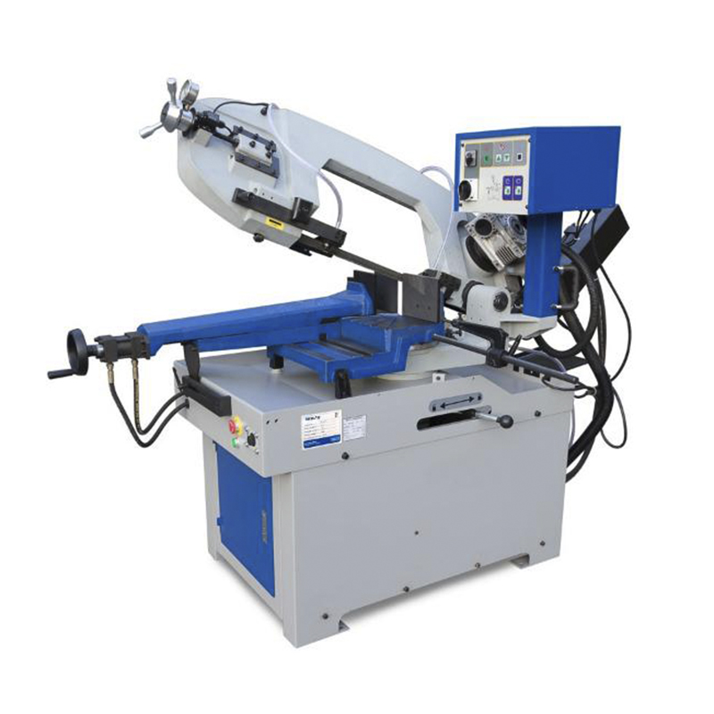 Полуавтоматический ленточнопильный станок по металлу MetalTec BS 270SA (380W)