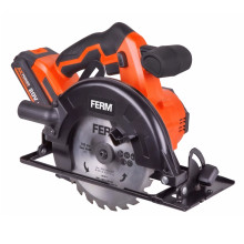 Аккумуляторная циркулярная пила Ferm CSM1049 Li-Ion 20 В Компл Solo (без акк. батареи и Зу), глубина Аккумуляторная циркулярная пила Ferm CSM1049 Li-Ion 20 В Компл Solo (без акк. батареи и Зу), глубина