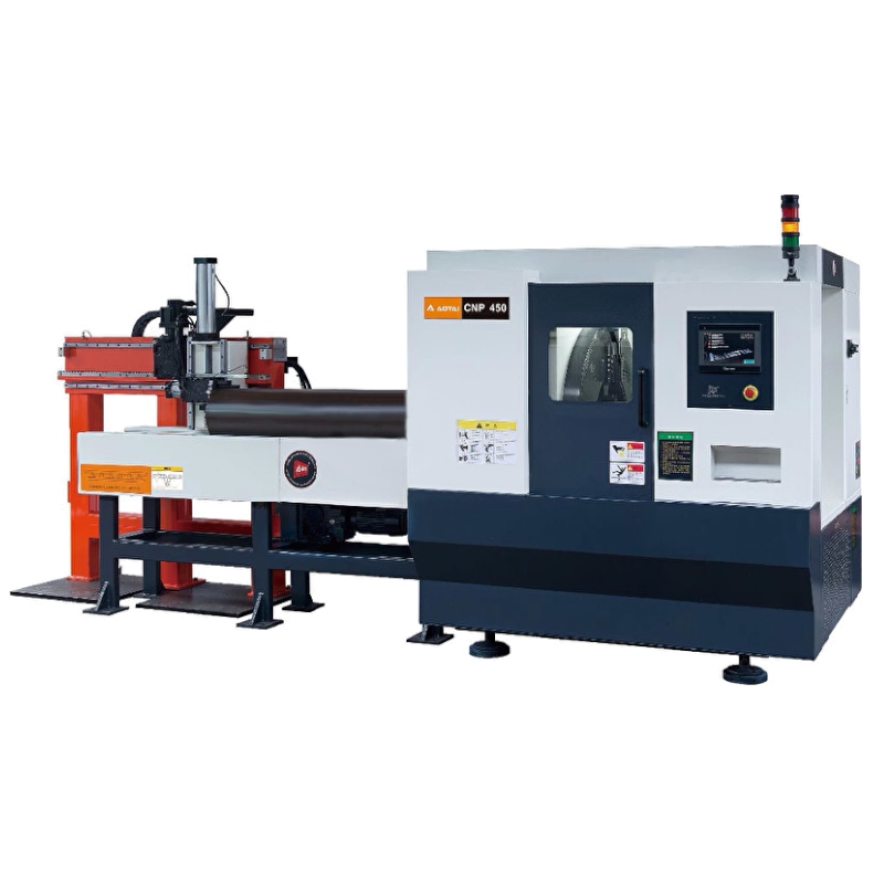 Машина CNP-320 для автоматической резки и снятия фаски с труб Машина CNP-320 для автоматической резки и снятия фаски с труб