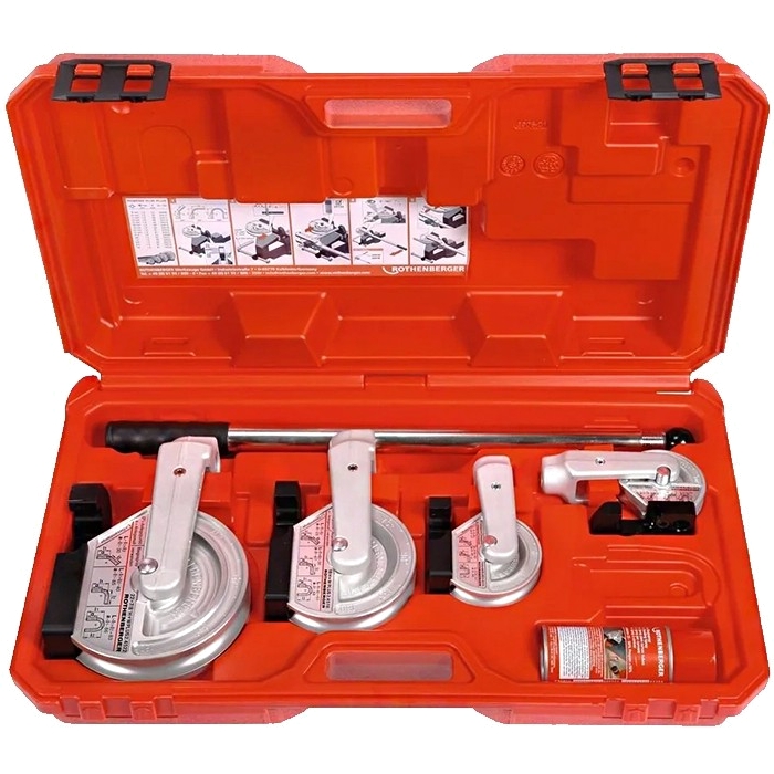 Трубогиб ручной Rothenberger Робенд H+W PLUS 12-14-16-18 мм комплект Трубогиб ручной Rothenberger Робенд H+W PLUS 12-14-16-18 мм комплект