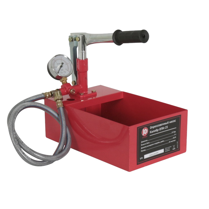Насос опрессовочный Калибр ОПН-25 Насос опрессовочный Калибр ОПН-25