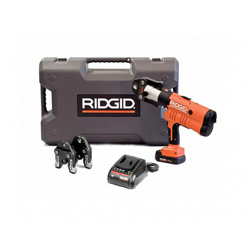 Пресс-пистолет аккумуляторный RIDGID RP 340-B Standard + пресс-клещи V 15-22-28 мм Пресс-пистолет аккумуляторный RIDGID RP 340-B Standard + пресс-клещи V 15-22-28 мм