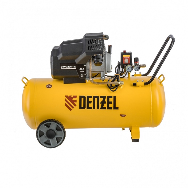 Компрессор воздушный Denzel DKV2200/100,Х-PRO Компрессор воздушный Denzel DKV2200/100,Х-PRO