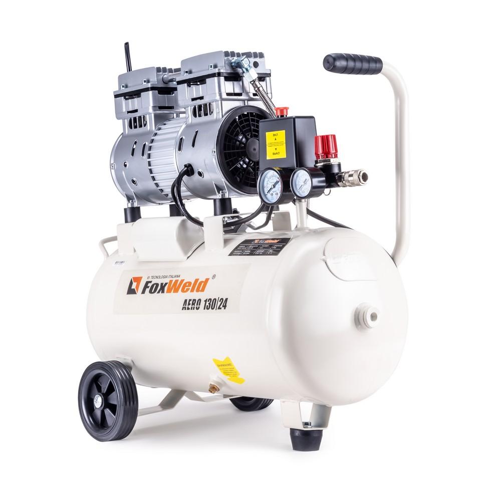 Компрессор безмасляный FoxWeld AERO 130/24 oil-free Компрессор безмасляный FoxWeld AERO 130/24 oil-free