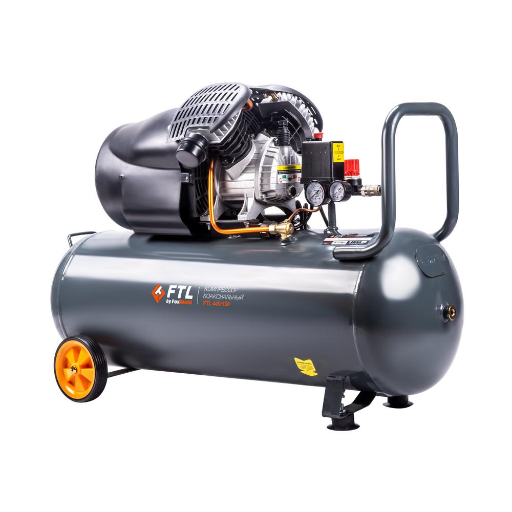 Компрессор коаксиальный FoxWeld FTL 440/100 Компрессор коаксиальный FoxWeld FTL 440/100