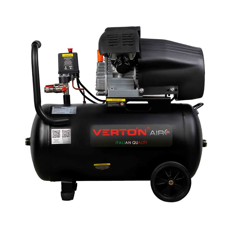 Компрессор Verton Air AC-50/420K (230/50 В/Гц,масл.коакс. 420л/м,50л,8б,2,2кВт,2850об/мин,рапид) Компрессор Verton Air AC-50/420K (230/50 В/Гц,масл.коакс. 420л/м,50л,8б,2,2кВт,2850об/мин,рапид)