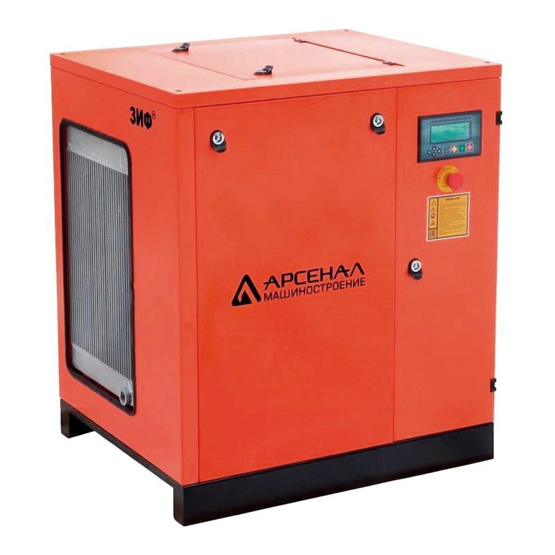 Электрический винтовой компрессор ЗИФ-СВЭ-0,7/1,3 ШМЧ (ременная передача) Электрический винтовой компрессор ЗИФ-СВЭ-0,7/1,3 ШМЧ (ременная передача)