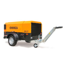 Компрессор дизельный ДК-4/10ДВ (на шасси с регулируемым дышлом)