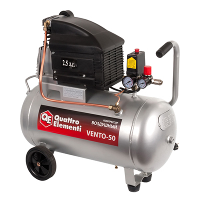 Компрессор поршневой масляный Quattro Elementi VENTO-50 Компрессор поршневой масляный Quattro Elementi VENTO-50