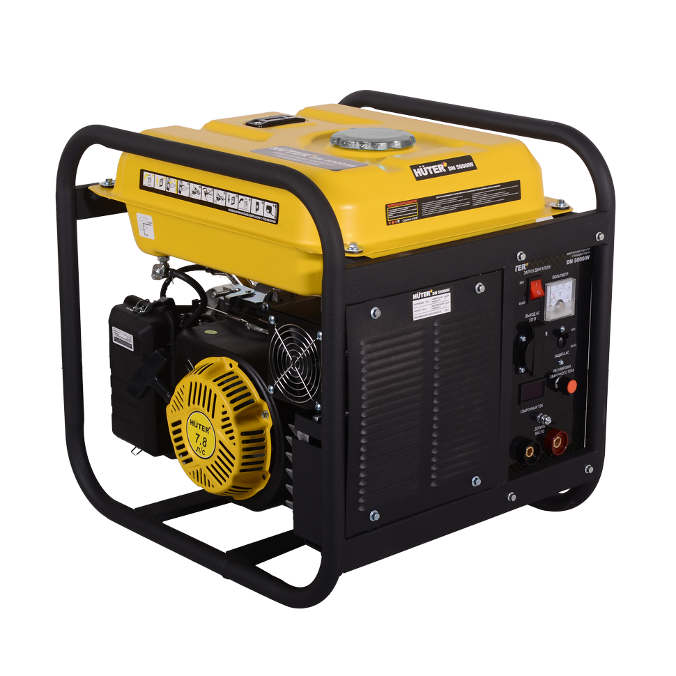 Генератор инверторный Huter DN 5000iW с функцией сварки Генератор инверторный Huter DN 5000iW с функцией сварки