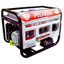Генератор бензиновый Ресанта БГ 6500 Э Генератор бензиновый Ресанта БГ 6500 Э