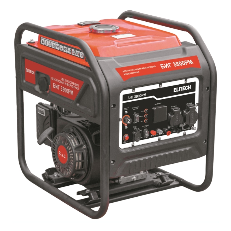 Генератор бензиновый инверторный Elitech БИГ 3800РМ