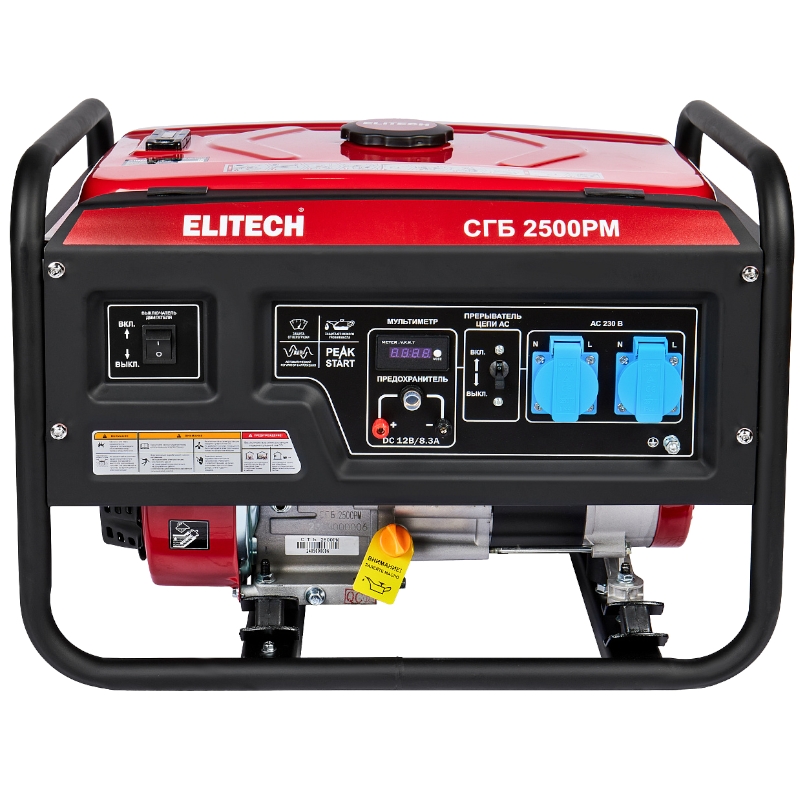 Генератор Elitech СГБ 2500РМ Генератор Elitech СГБ 2500РМ