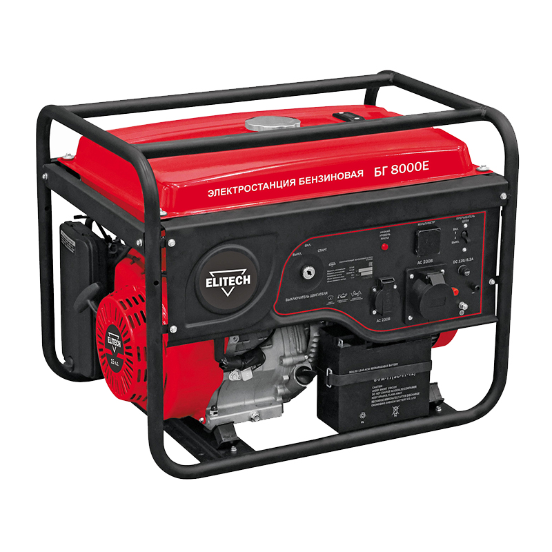 Генератор Elitech БГ 8000Е Генератор Elitech БГ 8000Е