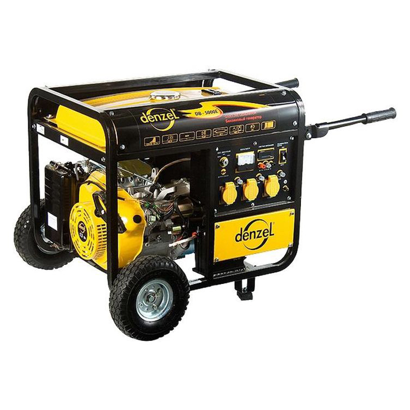 Генератор бензиновый Denzel DB6000Е Генератор бензиновый Denzel DB6000Е