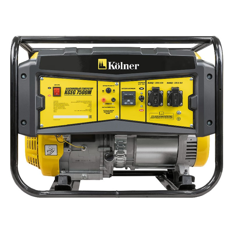 Бензиновый генератор KOLNER КGEG 7500M