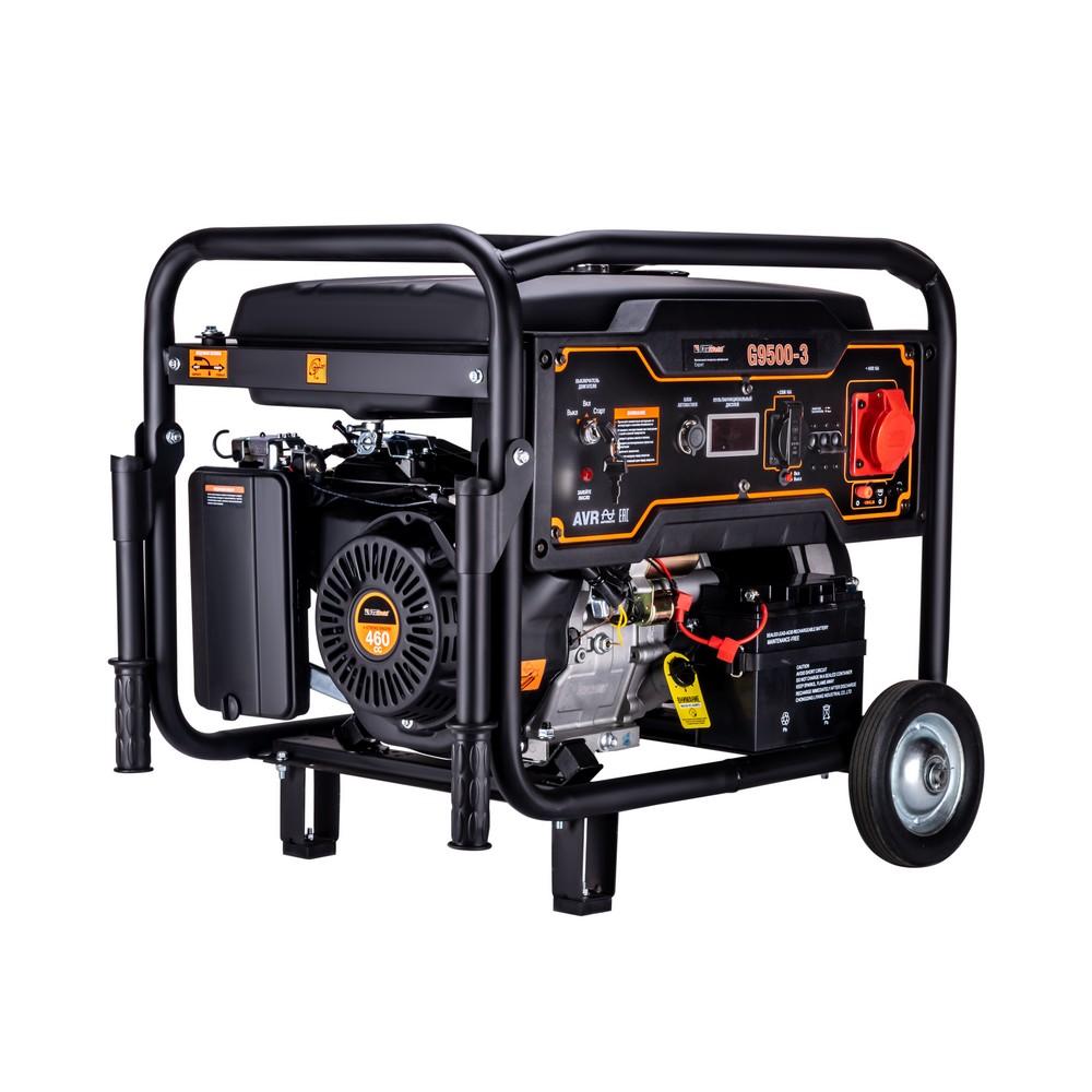 Бензиновый генератор FoxWeld Expert G9500-3 Бензиновый генератор FoxWeld Expert G9500-3