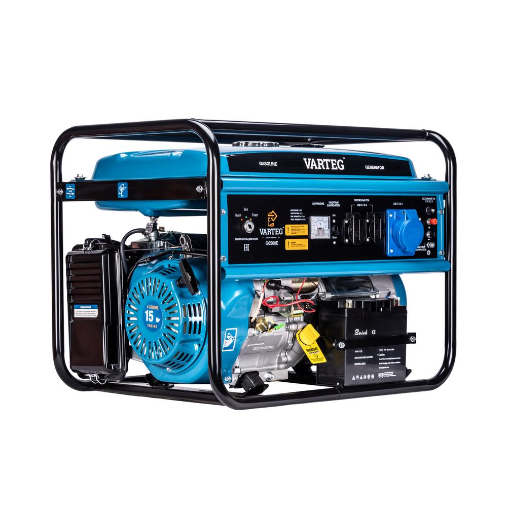 Бензиновый генератор FoxWeld Varteg G6500 E Бензиновый генератор FoxWeld Varteg G6500 E