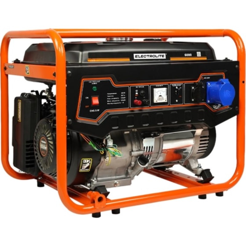 Генератор бензиновый ELECTROLITE 6000 Генератор бензиновый ELECTROLITE 6000