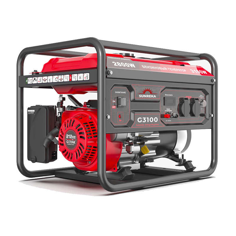 Бензиновый генератор SUNREKA G3100 Бензиновый генератор SUNREKA G3100