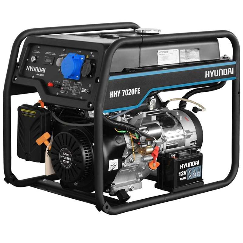 Генератор бензиновый HYUNDAI HHY 7020FE Генератор бензиновый HYUNDAI HHY 7020FE