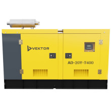 Дизельный генератор Vektor AD-20Y-T400 в шумозащитном кожухе Дизельный генератор Vektor AD-20Y-T400 в шумозащитном кожухе