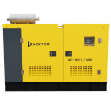 Дизельный генератор Vektor AD-100Y-T400 в шумозащитном кожухе Дизельный генератор Vektor AD-100Y-T400 в шумозащитном кожухе