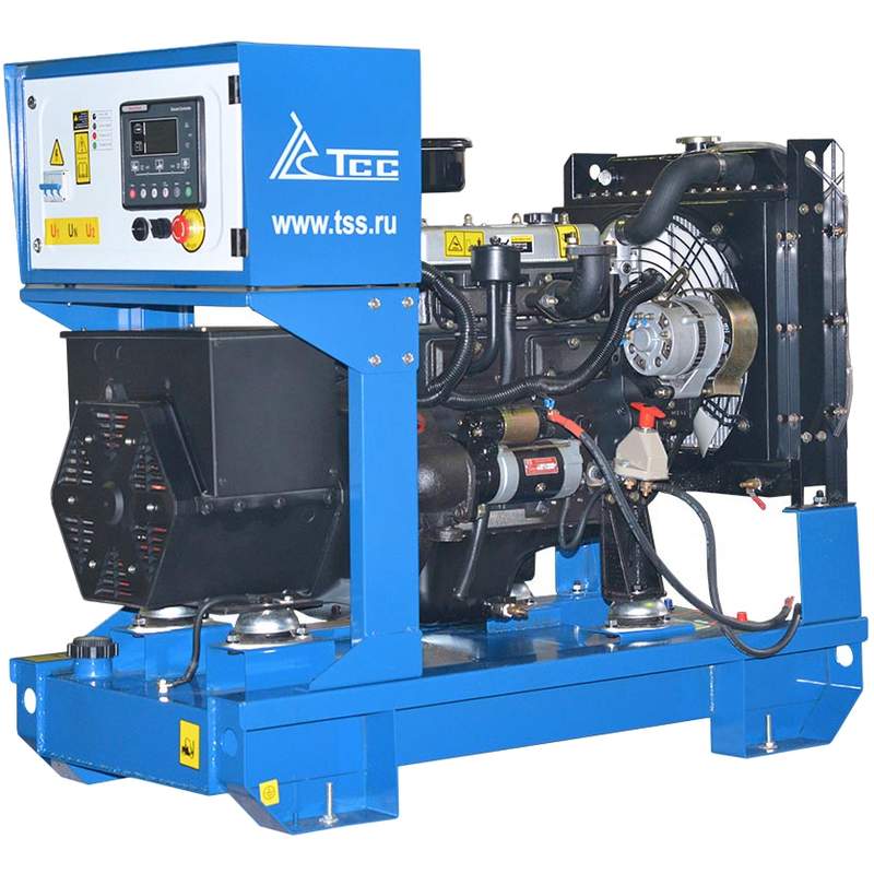 Дизельный генератор ТСС АД-12С-Т400-1РМ11 (1 ст. автоматизации, откр.) Дизельный генератор ТСС АД-12С-Т400-1РМ11 (1 ст. автоматизации, откр.)