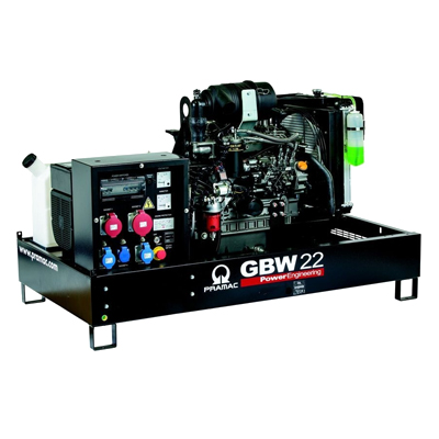 Дизельный генератор PRAMAC GBW22Y Linz трехфазный без кожуха Дизельный генератор PRAMAC GBW22Y Linz трехфазный без кожуха