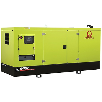 Дизельный генератор PRAMAC GSW220P Leroy Somer трехфазный в кожухе