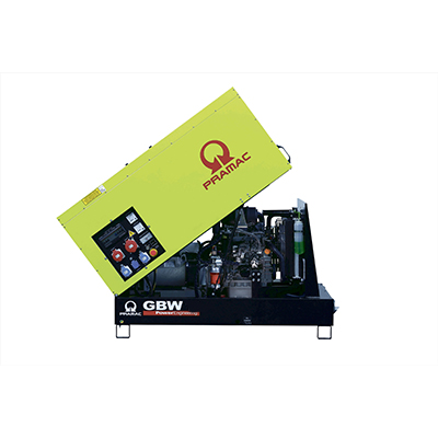Дизельный генератор PRAMAC GSW15P Mecc Alte 11,6/11,1 кВт трехфазный в кожухе