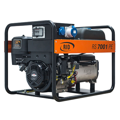 Генератор бензиновый RID RS 7001 PE Генератор бензиновый RID RS 7001 PE