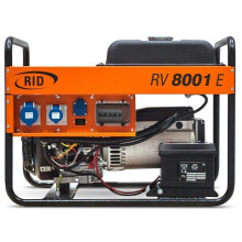 Генератор бензиновый RID RV 8001 E Генератор бензиновый RID RV 8001 E