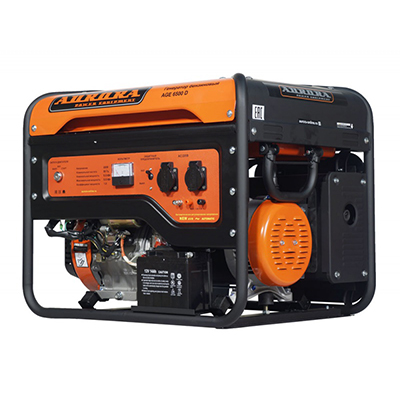 Генератор бензиновый Aurora AGE 6500 D