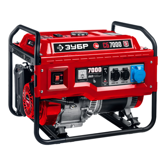 Генератор бензиновый ЗУБР СБ-7000 Генератор бензиновый ЗУБР СБ-7000