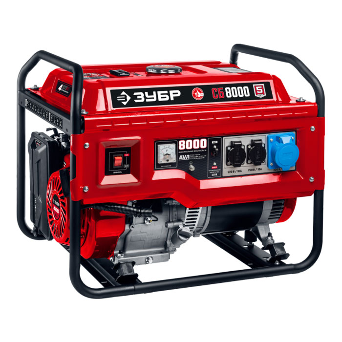 Генератор бензиновый ЗУБР СБ-8000 Генератор бензиновый ЗУБР СБ-8000