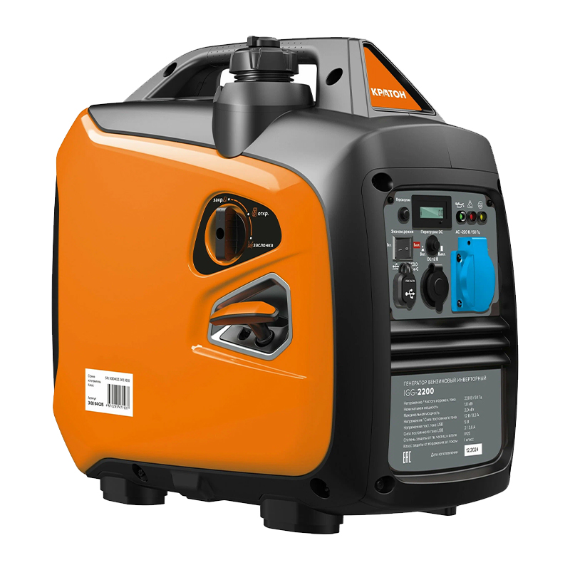 Генератор бензиновый инверторный Кратон IGG-2200 Генератор бензиновый инверторный Кратон IGG-2200