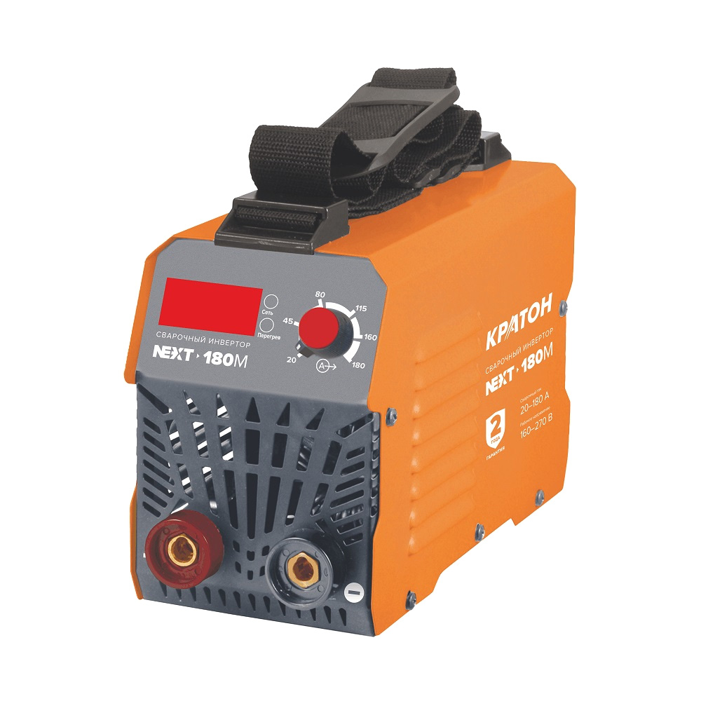 Инвертор сварочный Кратон Next-180M + электрод для дуговой сварки Кратон 3,2 мм 2,5 кг (MP-3C)