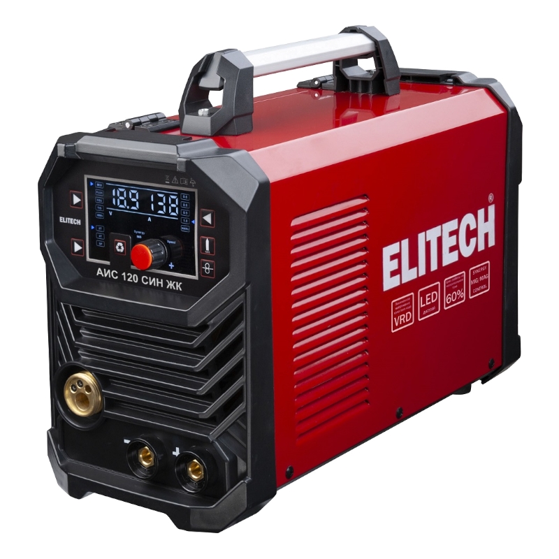 Сварочный инвертор Elitech MIG/MAG АИС 160 СИН ЖК Сварочный инвертор Elitech MIG/MAG АИС 160 СИН ЖК