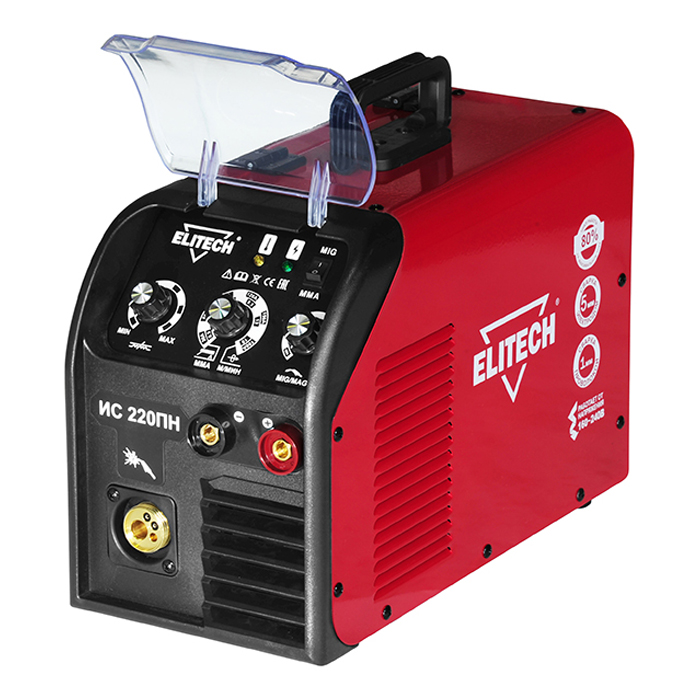 Сварочный инвертор Elitech ИС 220ПН Сварочный инвертор Elitech ИС 220ПН