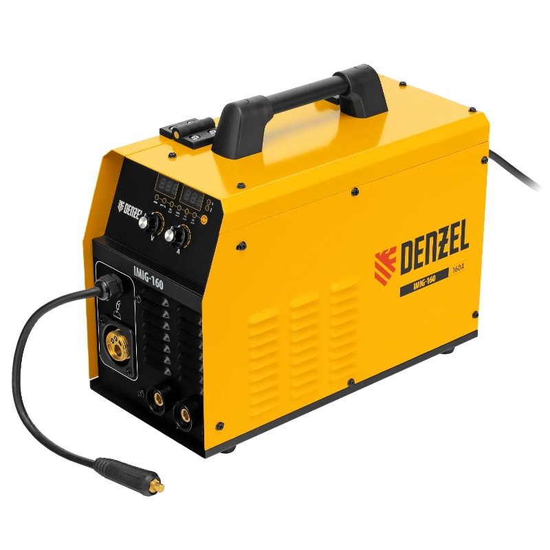 Сварочный полуавтомат Denzel IMIG-160 Synergy, 160 А, ПВ 60%, катушка 5 кг