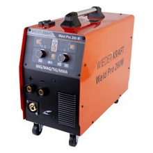 Сварочный аппарат инверторный WIEDERKRAFT Weld Pro 260M 260A 220В MIG/MAG/MMA/Lift TIG с горелкой