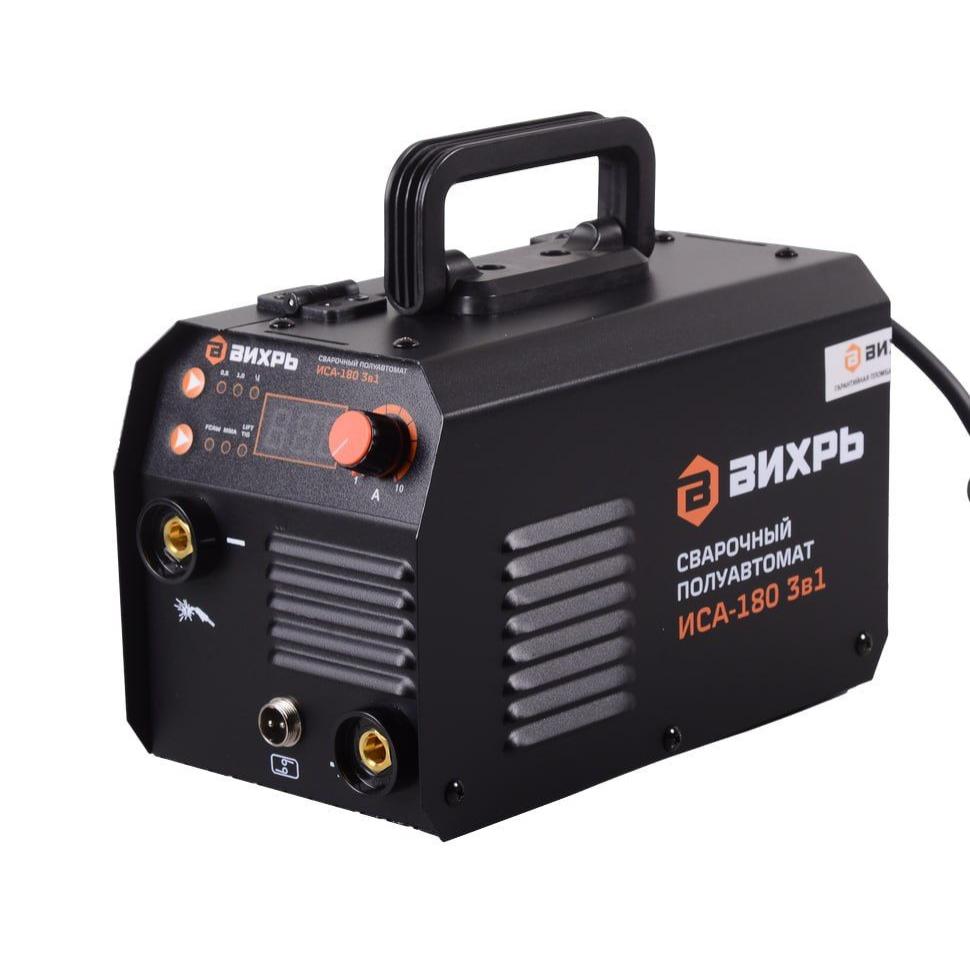Сварочный полуавтомат Вихрь ИСА-180 3 в 1 Сварочный полуавтомат Вихрь ИСА-180 3 в 1