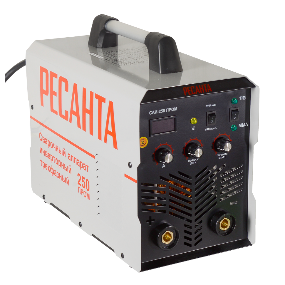 Сварочный аппарат инверторный Ресанта САИ-250 ПРОМ